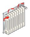 Radiatorfolie 0,5 × 5 meter - Exitex